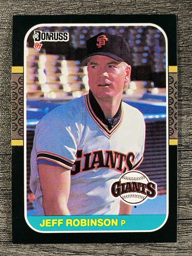 1987 Donruss #559 Jeff D. Robinson