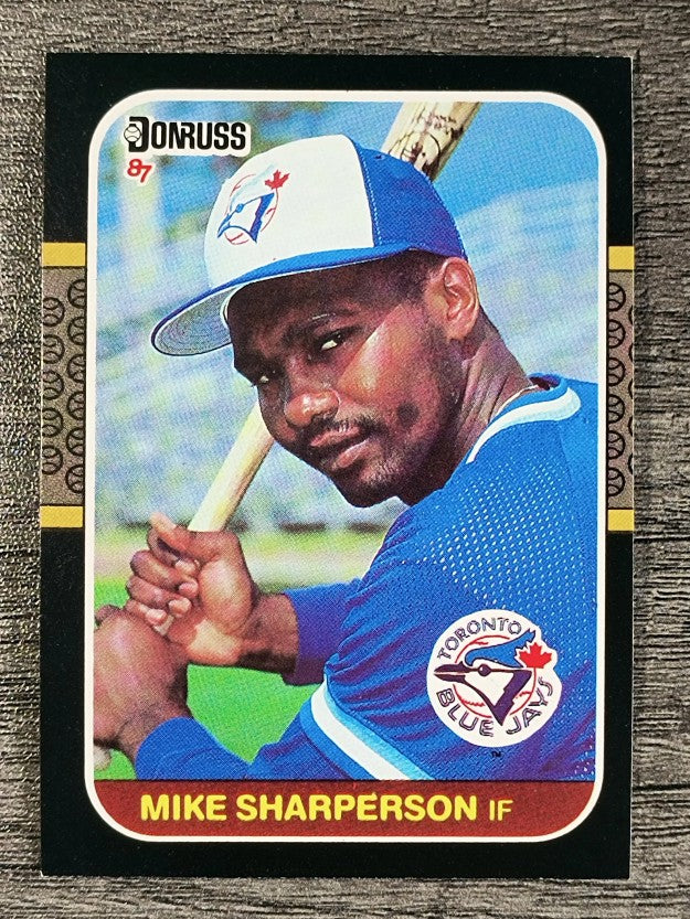 1987 Donruss #565 Mike Sharperson RC