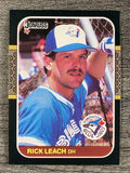 1987 Donruss #567 Rick Leach