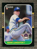 1987 Donruss #568 Mark Langston