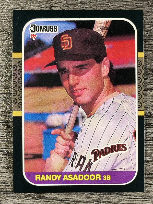 1987 Donruss #574 Randy Asadoor