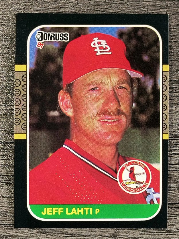 1987 Donruss #577 Jeff Lahti