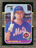 1987 Donruss #581 Tim Teufel