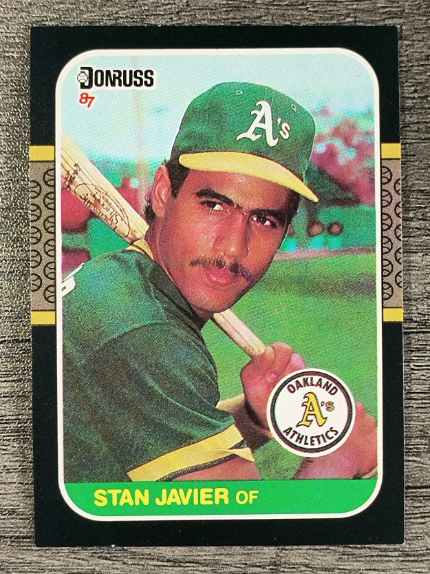 1987 Donruss #590 Stan Javier
