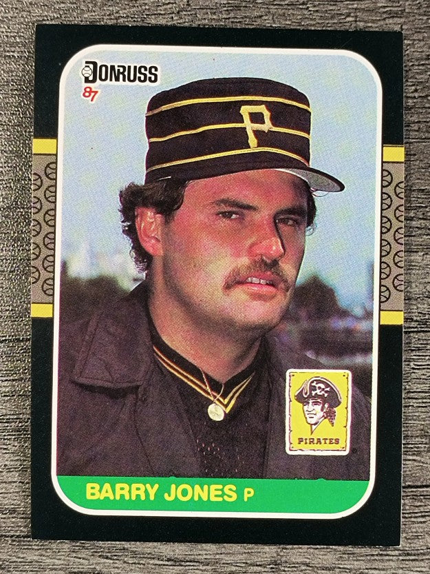 1987 Donruss #602 Barry Jones