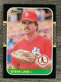 1987 Donruss #604 Steve Lake