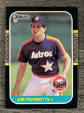 1987 Donruss #605 Jim Pankovits