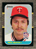 1987 Donruss #615 Neal Heaton