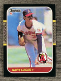 1987 Donruss #618 Gary Lucas