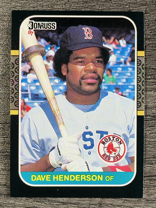 1987 Donruss #622 Dave Henderson