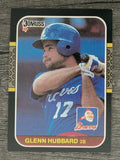 1987 Donruss #634 Glenn Hubbard