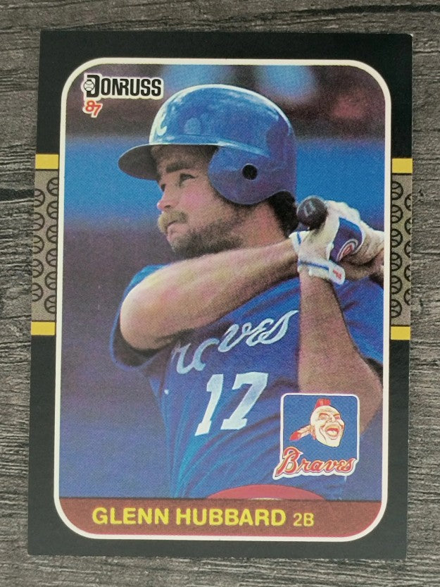 1987 Donruss #634 Glenn Hubbard