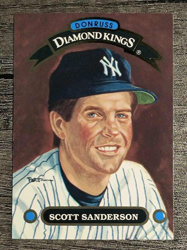 1992 Donruss Diamond Kings #DK10 Scott Sanderson
