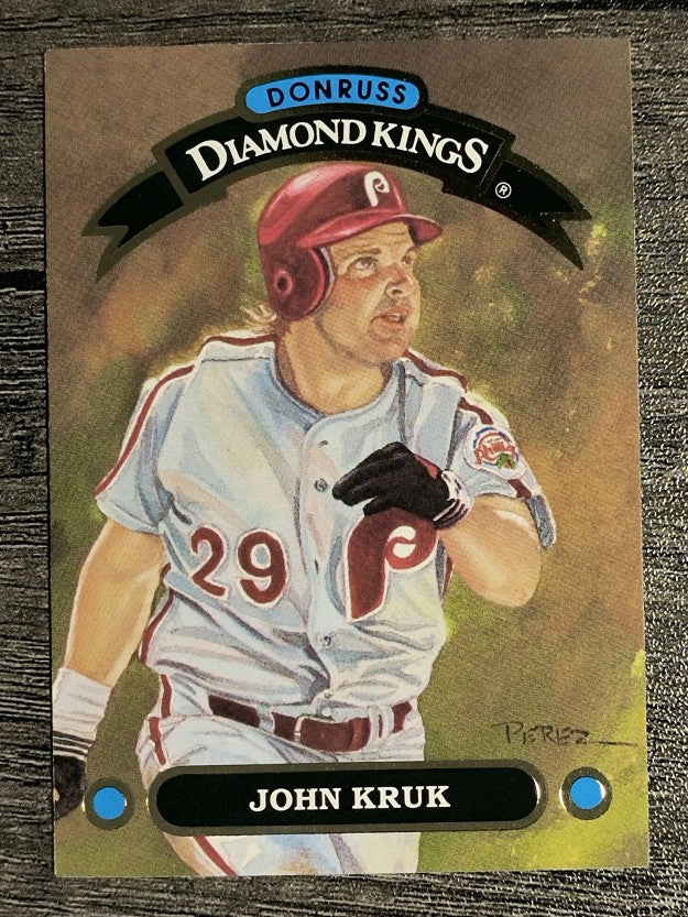 1992 Donruss Diamond Kings #DK12 John Kruk