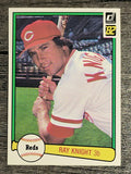 1982 Donruss #374 Ray Knight