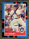 1988 Donruss #172 B.J. Surhoff