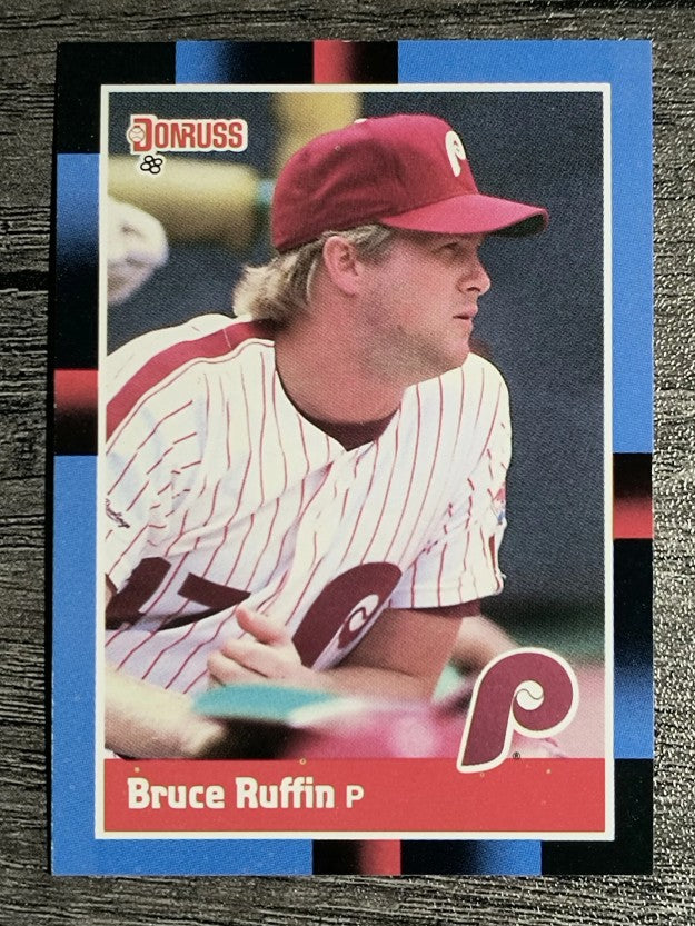 1988 Donruss #165 Bruce Ruffin