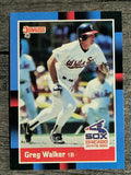 1988 Donruss #162 Greg Walker
