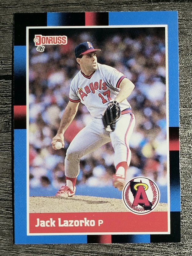 1988 Donruss #160 Jack Lazorko