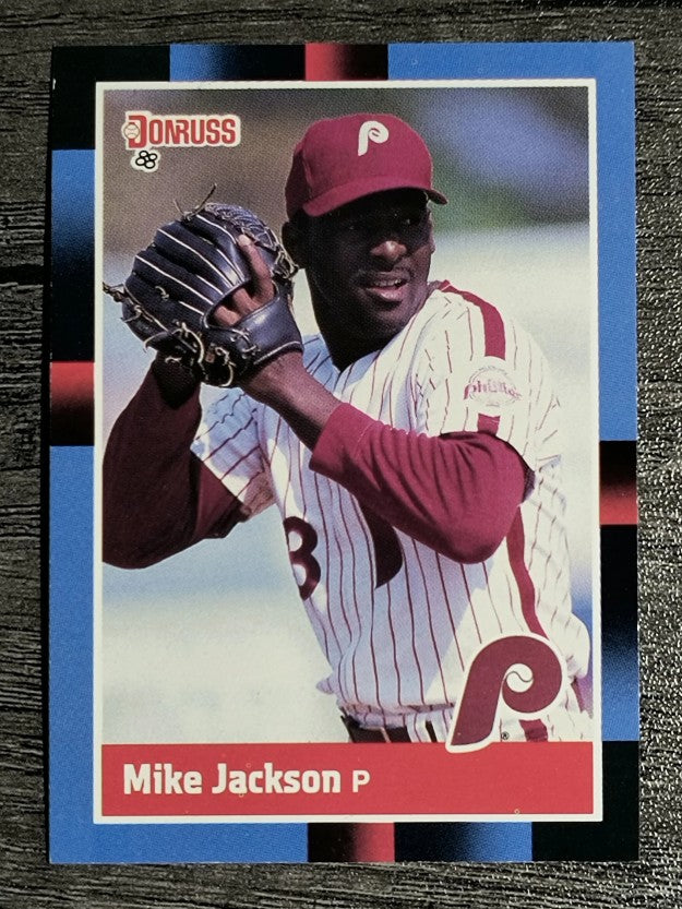 1988 Donruss #139 Mike Jackson RC