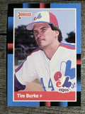 1988 Donruss #98 Tim Burke