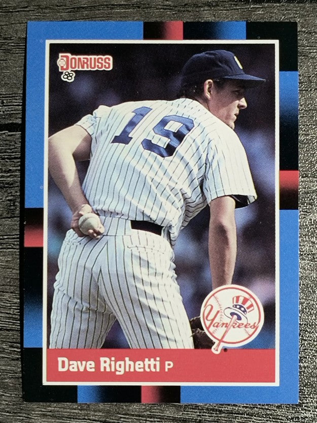 1988 Donruss #93 Dave Righetti