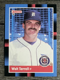 1988 Donruss #91 Walt Terrell