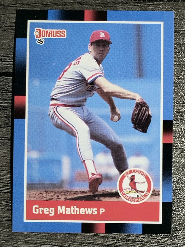 1988 Donruss #84 Greg Mathews