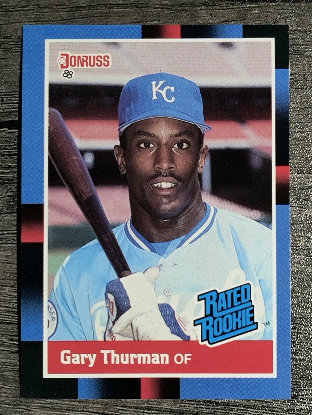 1988 Donruss #44 Gary Thurman RR RC