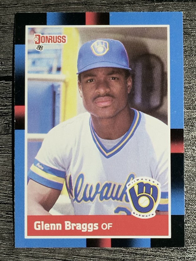 1988 Donruss #240 Glenn Braggs