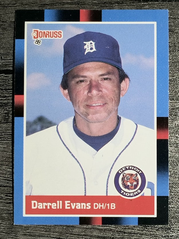 1988 Donruss #250 Darrell Evans
