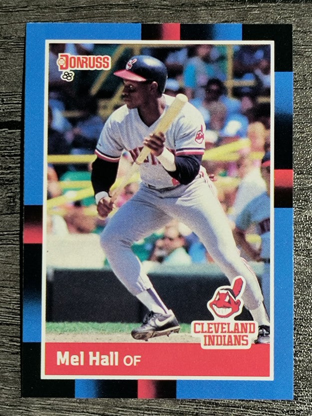1988 Donruss #342 Mel Hall