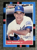 1988 Donruss #341 Jose Gonzalez