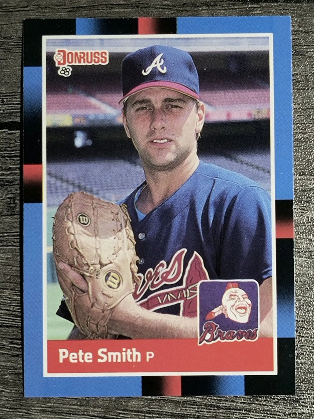 1988 Donruss #571 Pete Smith RC