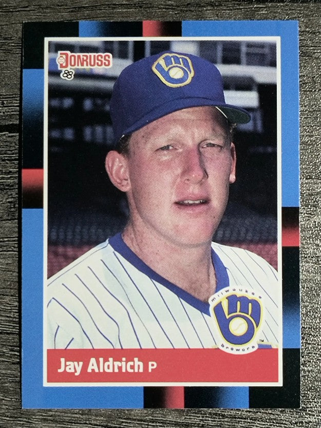1988 Donruss #460 Jay Aldrich