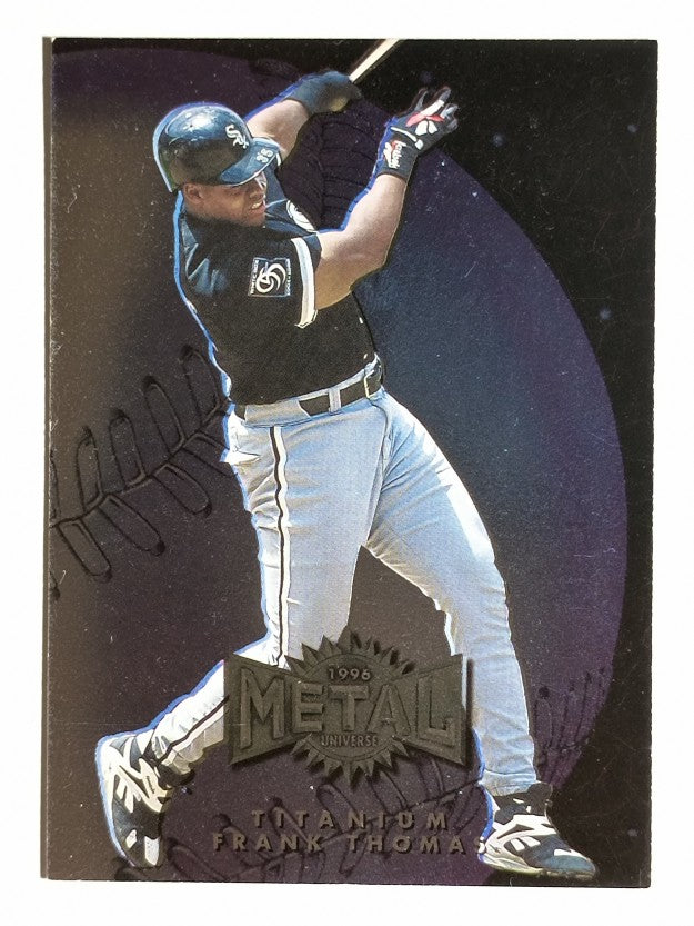 1996 Metal Universe Titanium #8 Frank Thomas