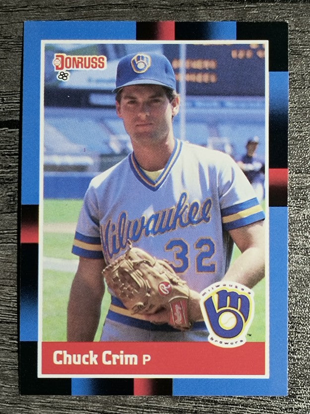 1988 Donruss #355 Chuck Crim