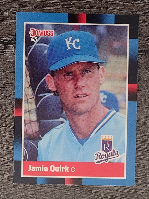 1988 Donruss #404 Jamie Quirk