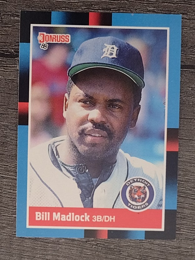 1988 Donruss #496 Bill Madlock