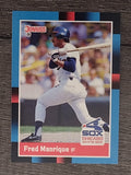 1988 Donruss #493 Fred Manrique