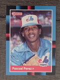 1988 Donruss #591 Pascual Perez