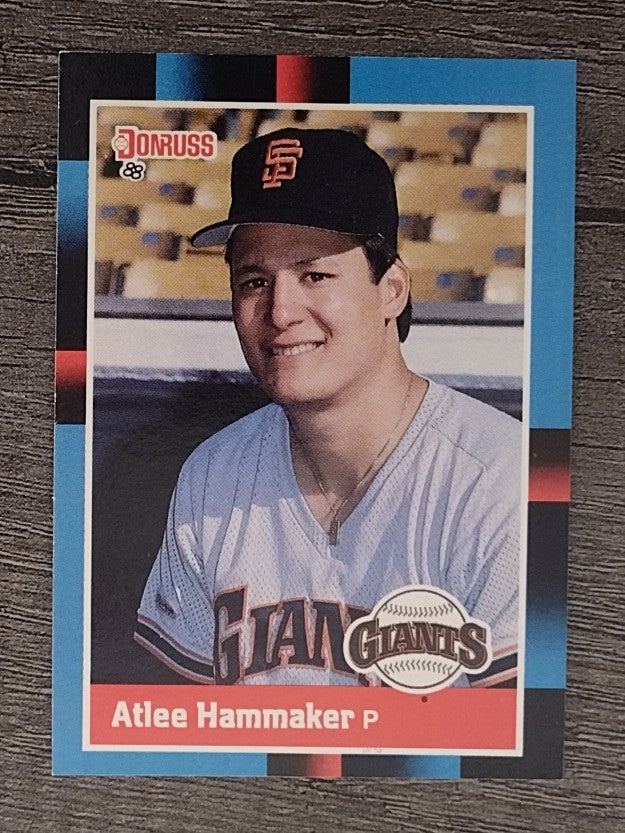 1988 Donruss #450 Atlee Hammaker