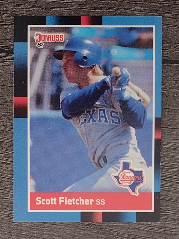 1988 Donruss #180 Scott Fletcher