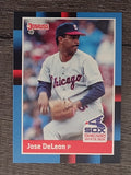 1988 Donruss #59 Jose DeLeon