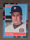 1988 Donruss #50 Eric King