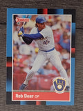 1988 Donruss #274 Rob Deer