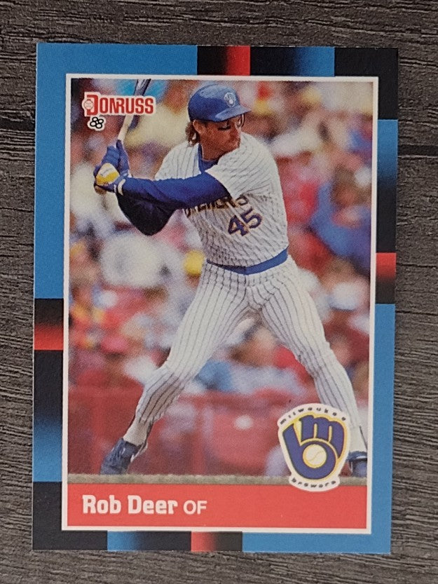 1988 Donruss #274 Rob Deer