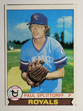 1979 Topps #183 Paul Splittorff (VG)