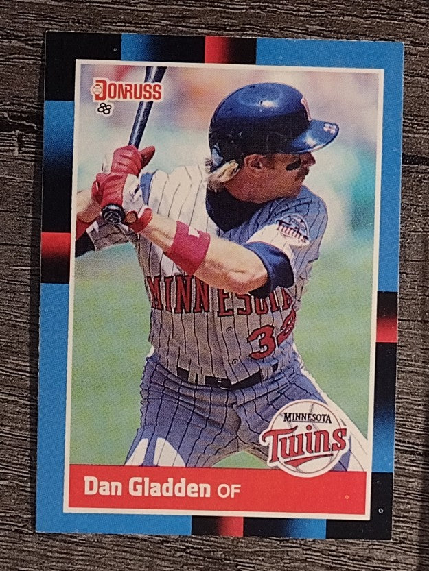 1988 Donruss #491 Dan Gladden