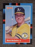 1988 Donruss #256 Mark McGwire